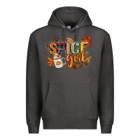 Charcoal Heather spice girl Premium Hoodie - CowGirlArtShop