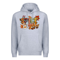 Heather Grey spice girl Premium Hoodie - CowGirlArtShop