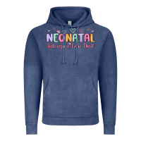 Vintage Denim nicu nurse neonatal intensive care unit Vintage Hoodie - MaliasSmallBusiness