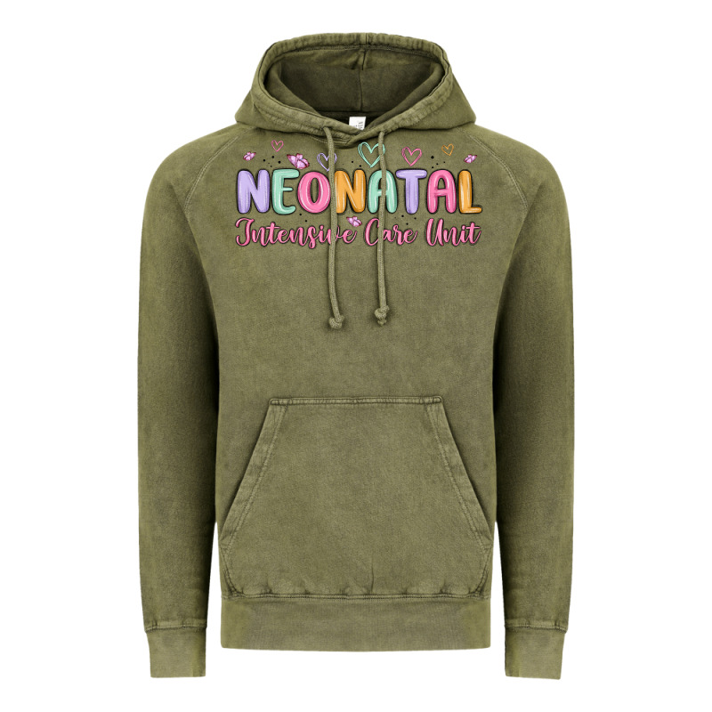 Nicu Nurse Neonatal Intensive Care Unit Vintage Hoodie by MaliasSmallBusiness | Teevron