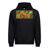 Black western sunflower and american football license  plate Urban Hoodie - BundleAndBundleShop