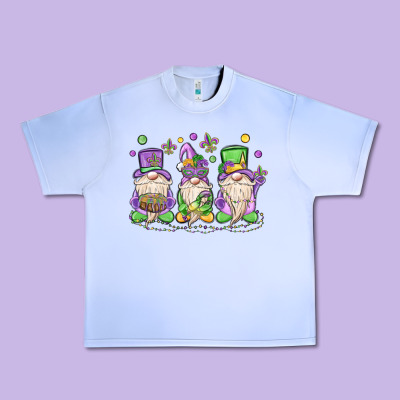 Mardi Gras Gnomes Urban Heavy Tee Designed By Maliassmallbusiness