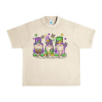 Sandshell mardi gras gnomes Urban Heavy Tee - MaliasSmallBusiness