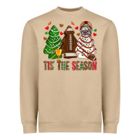Mushroom tis' the season american football christmas cakes bbs Heavyweight Sweatshirt - BundleAndBundleShop