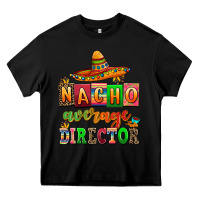 Black nacho average direktor Heavy Core Tee - AdoDesignShop