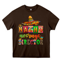 Chocolate Brown nacho average direktor Heavy Core Tee - AdoDesignShop