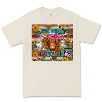 Bone just a little moody long haired cow Premium Tee - Jasminsmagicworld