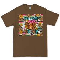 Cacao just a little moody long haired cow Premium Tee - Jasminsmagicworld