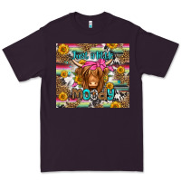 Plum just a little moody long haired cow Premium Tee - Jasminsmagicworld
