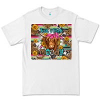 White just a little moody long haired cow Premium Tee - Jasminsmagicworld