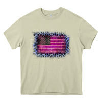 Mossy Old Leopard American Flag Heavy Core Tee - Bettercallsaul