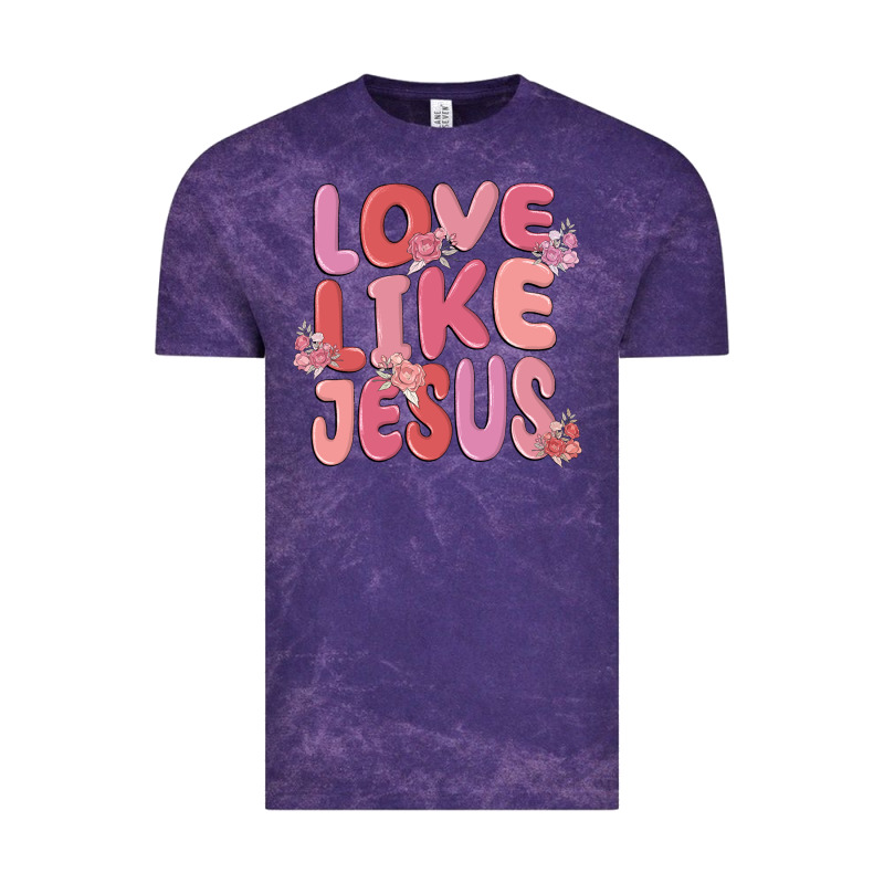Love Like Jesus Vintage Tee by MaliasSmallBusiness | Teevron