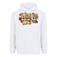 White thankful for everything Heavyweight Hoodie - CowGirlArtShop