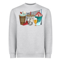 Heather Grey western volleyball coffee cups bbs Heavyweight Sweatshirt - BundleAndBundleShop