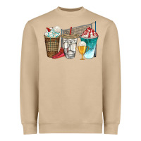 Mushroom western volleyball coffee cups bbs Heavyweight Sweatshirt - BundleAndBundleShop