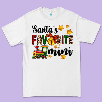 Santa's Favorite Mini Premium Tee Designed By Adodesignshop