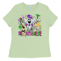 Matcha spooky nurse Ladies Tee - AdoDesignShop