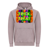 Vintage Zinc trick or treat brushstroke Vintage Hoodie - Jasminsmagicworld