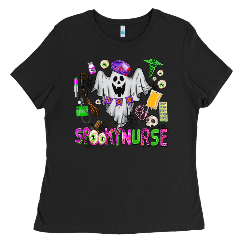 Spooky Nurse Ladies Tee by AdoDesignShop | Teevron