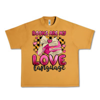 Peanut Butter books are my love language Urban Heavy Tee - MaliasSmallBusiness