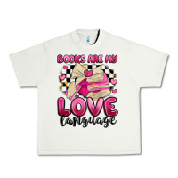 Pistachio books are my love language Urban Heavy Tee - MaliasSmallBusiness
