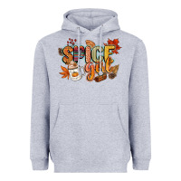 Heather Grey spice girl Heavyweight Hoodie - CowGirlArtShop