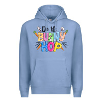 Colony Blue do the bunny hop easter Premium Hoodie - CowGirlArtShop
