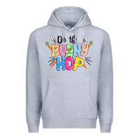 Heather Grey do the bunny hop easter Premium Hoodie - CowGirlArtShop