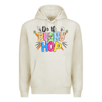 Oatmeal Heather do the bunny hop easter Premium Hoodie - CowGirlArtShop