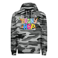 Slate Camo do the bunny hop easter Premium Hoodie - CowGirlArtShop