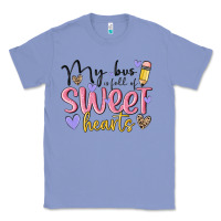 Colony Blue my bus full of sweet hearts Classic Tee - MaliasSmallBusiness