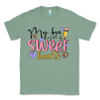Sage my bus full of sweet hearts Classic Tee - MaliasSmallBusiness