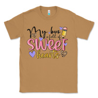Toasted Coconut my bus full of sweet hearts Classic Tee - MaliasSmallBusiness