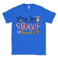 True Royal my bus full of sweet hearts Classic Tee - MaliasSmallBusiness