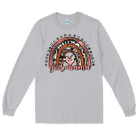 Moon Dust girl mama western leopard rainbow Long Sleeve Tee - JahusDesignShop