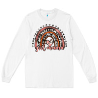 White girl mama western leopard rainbow Long Sleeve Tee - JahusDesignShop