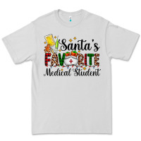 Dove Grey santa's favorite medical student Premium Tee - AdoDesignShop