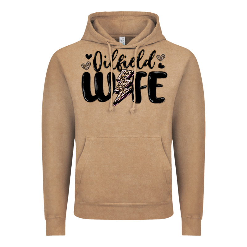 Oilfield Wife Vintage Hoodie by MaliasSmallBusiness | Teevron