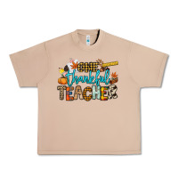 Burro One thankful Teacher Urban Heavy Tee - NancyCooperArtShop