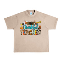 French Oak One thankful Teacher Urban Heavy Tee - NancyCooperArtShop