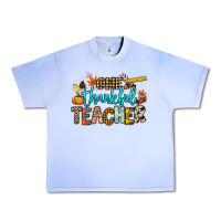 Grape Ice One thankful Teacher Urban Heavy Tee - NancyCooperArtShop