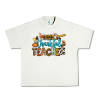 Pistachio One thankful Teacher Urban Heavy Tee - NancyCooperArtShop