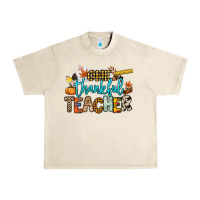Sandshell One thankful Teacher Urban Heavy Tee - NancyCooperArtShop