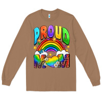 Toasted Coconut Western Proud Mom Long Sleeve Tee - BundleAndBundleShop