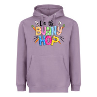 Lavender do the bunny hop easter Heavyweight Hoodie - CowGirlArtShop