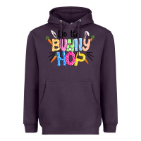 Plum do the bunny hop easter Heavyweight Hoodie - CowGirlArtShop