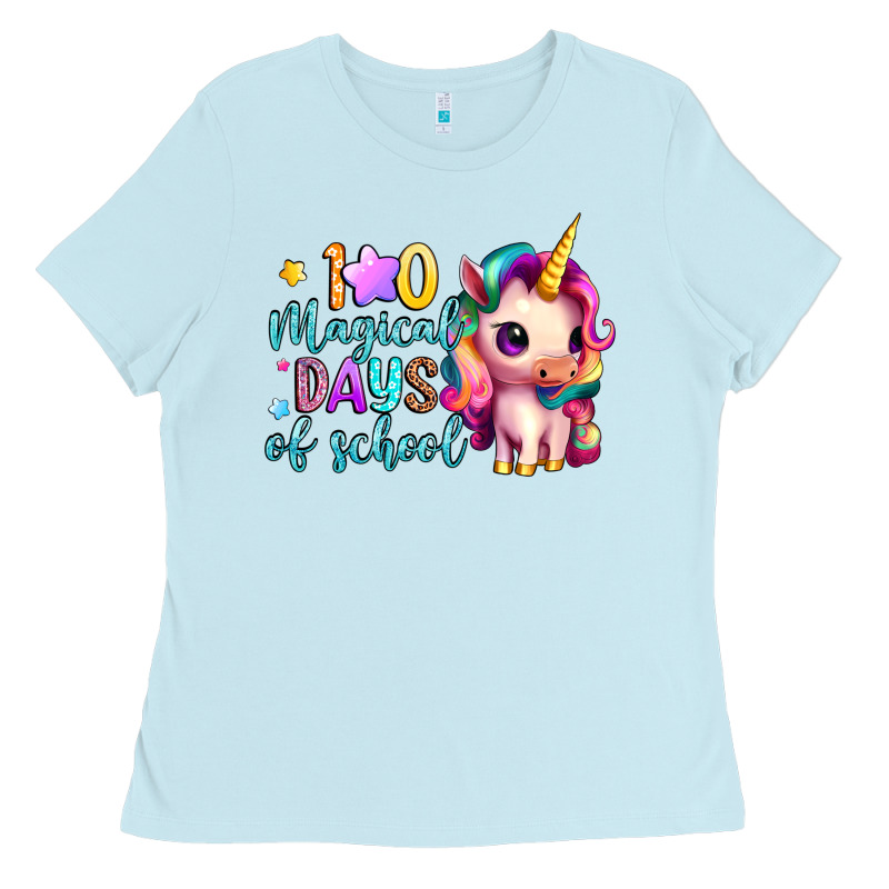 100 Magical Days Of School Ladies Tee by Artiststas | Teevron