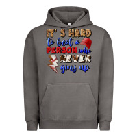 Pigment Tornado It's Hard To Beat A Person Who Never Gives Up Urban Hoodie - BundleAndBundleShop