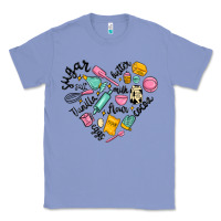 Colony Blue vanilla eggs sugar cocoa and kitchen heart Classic Tee - MaliasSmallBusiness