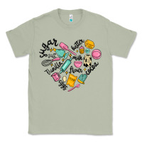 Matcha vanilla eggs sugar cocoa and kitchen heart Classic Tee - MaliasSmallBusiness